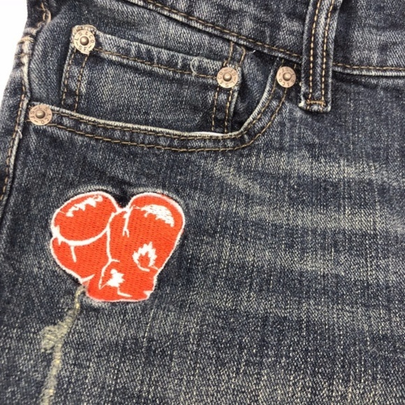 Levi's 511 Slim-Fit Patched Jeans Vintage Falls - Picture 5 of 8